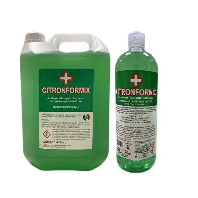 Vendita online Detergente pavimenti sanificante igienizzante Citronformix